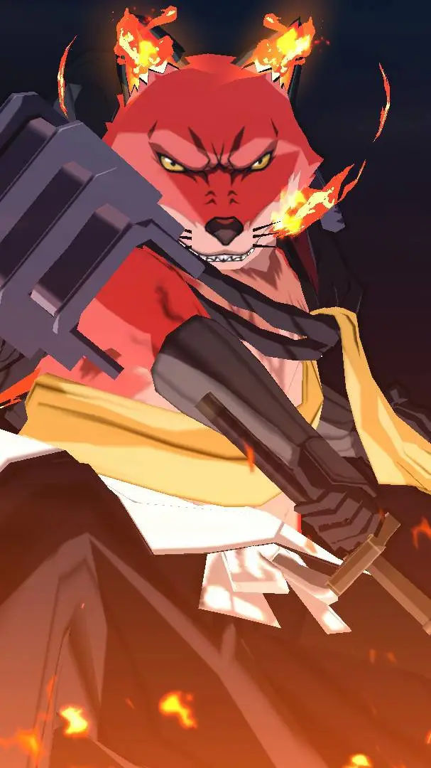 ai character: Fran lobo 🐺 background