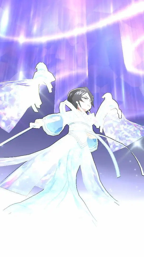 ai character: rukia celestial 💫✨ background
