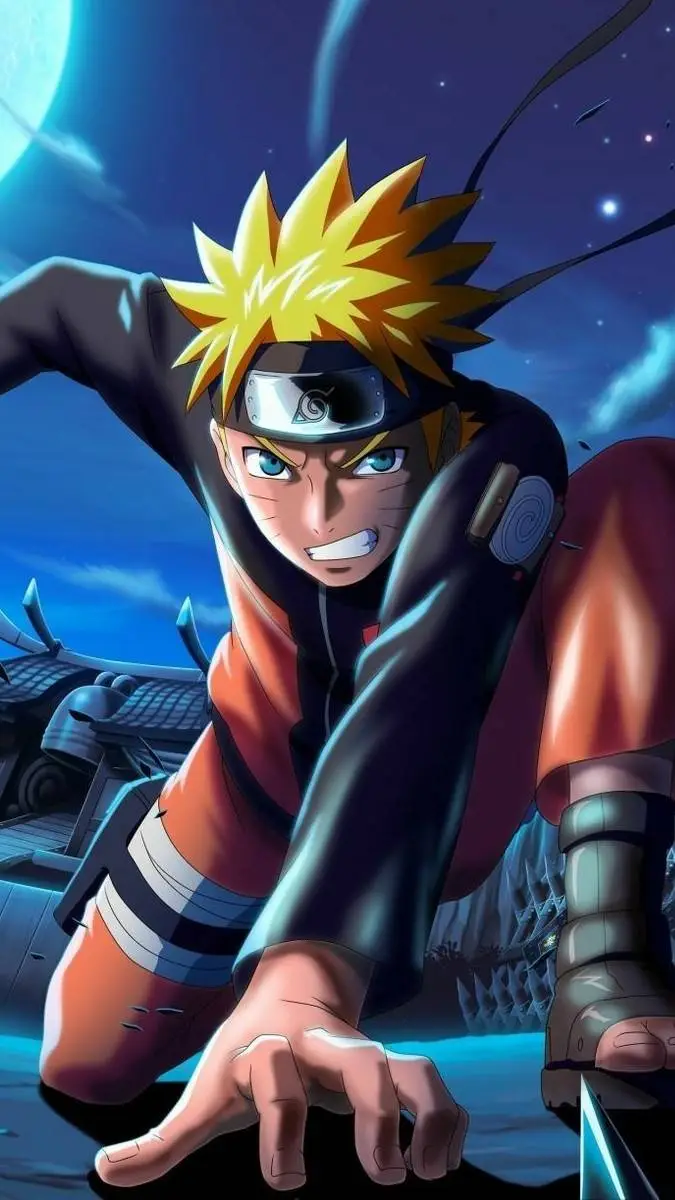 ai character: Naruto  background