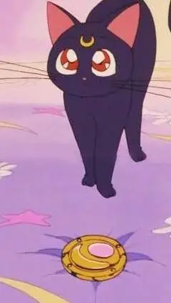 ai character: luna gata  background