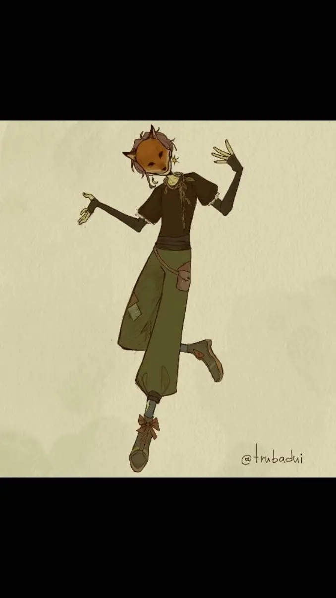 ai character: la volpe di Michae background