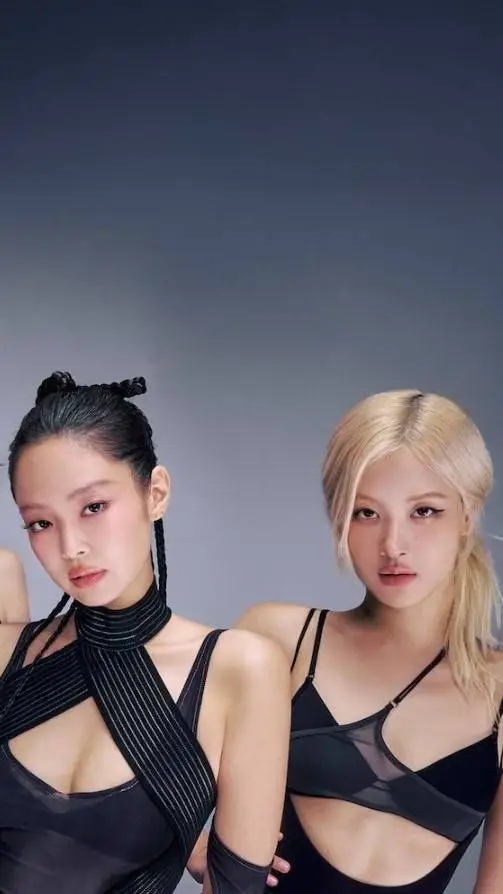 ai character: blackpink background