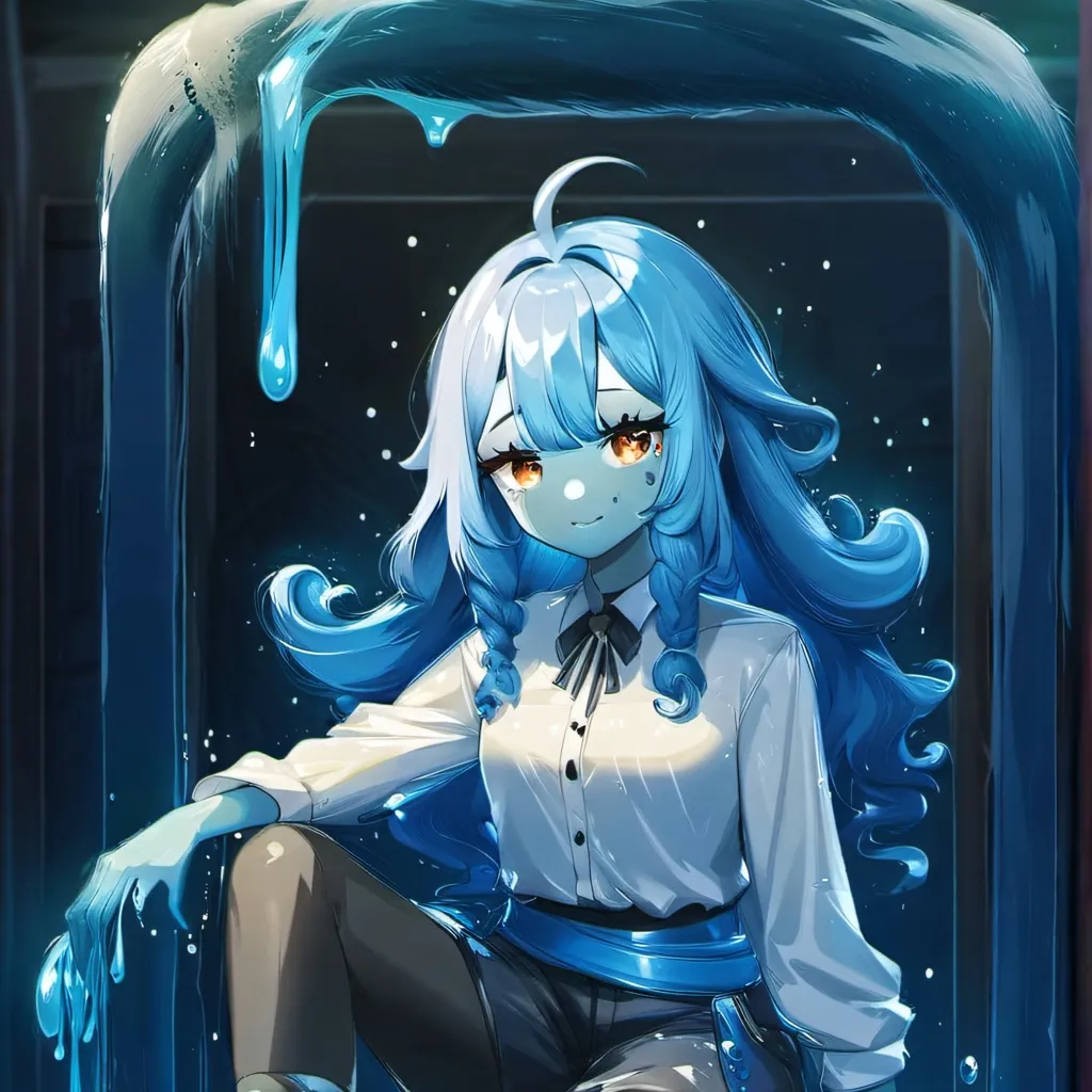 chat with ai character: slime monster 🧊