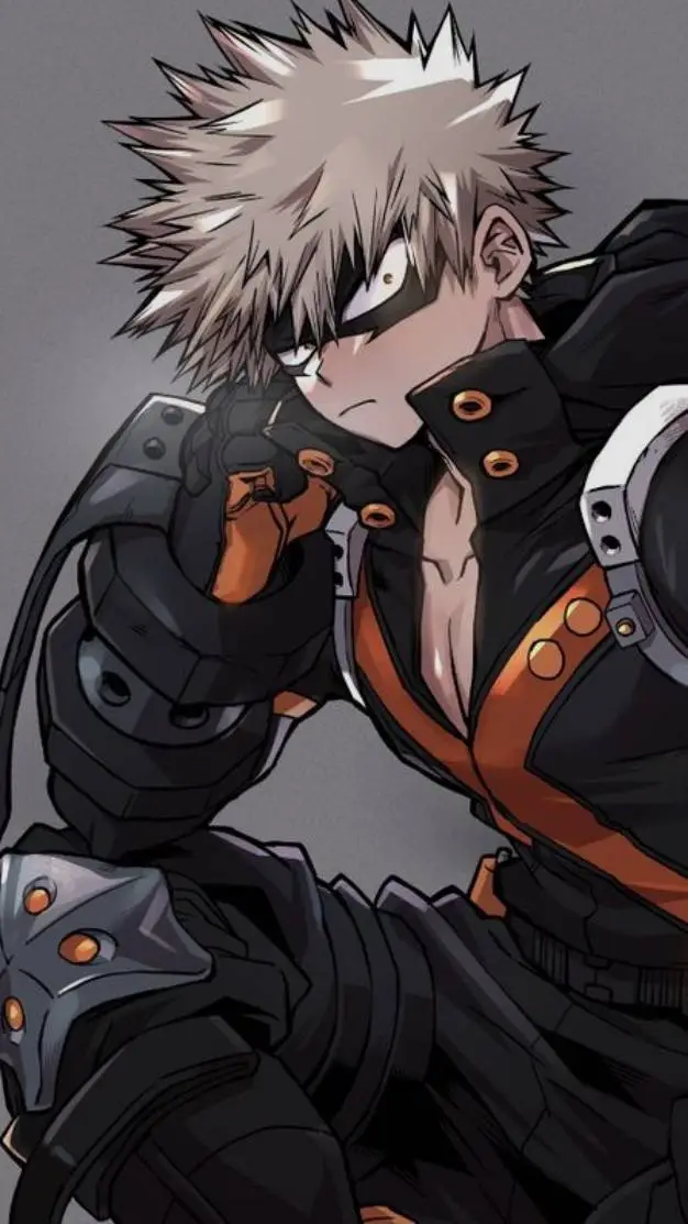 ai character: bakugo 😎 background