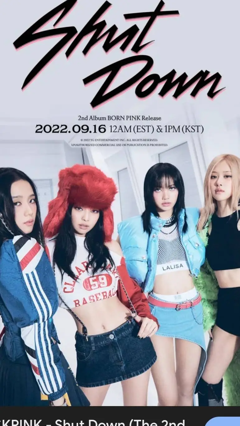 ai character: BLACKPINK  background