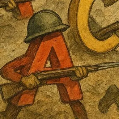 chat with ai character: Alphabet War