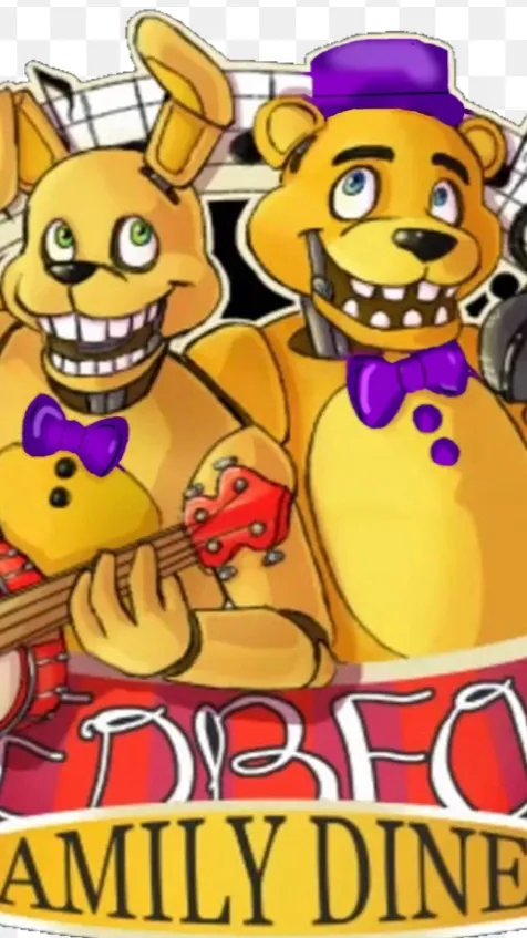 ai character: Fredbear’s Diner background