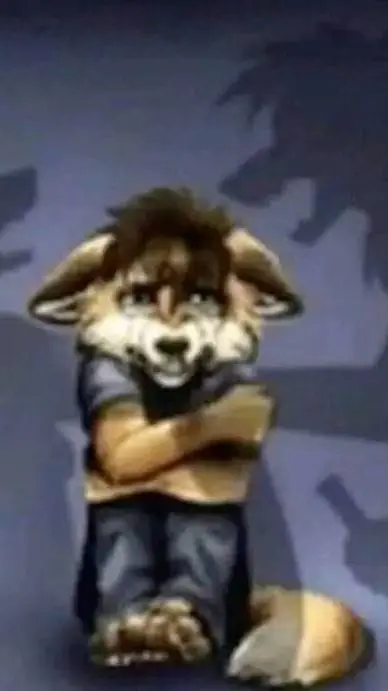 ai character: furry sonya 1 background