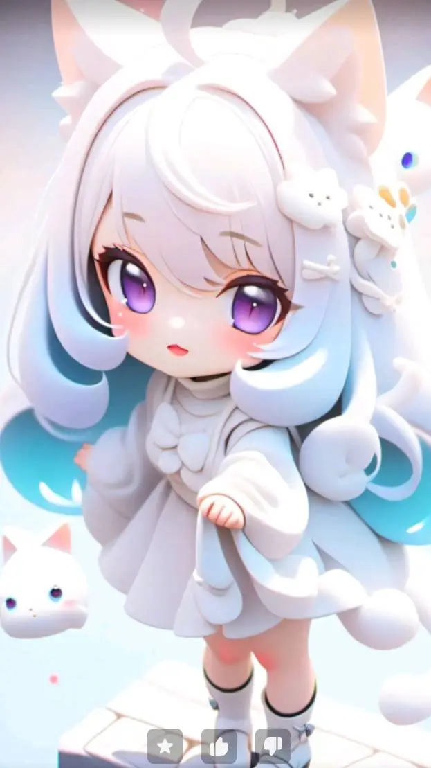 ai character: queen of clouds background