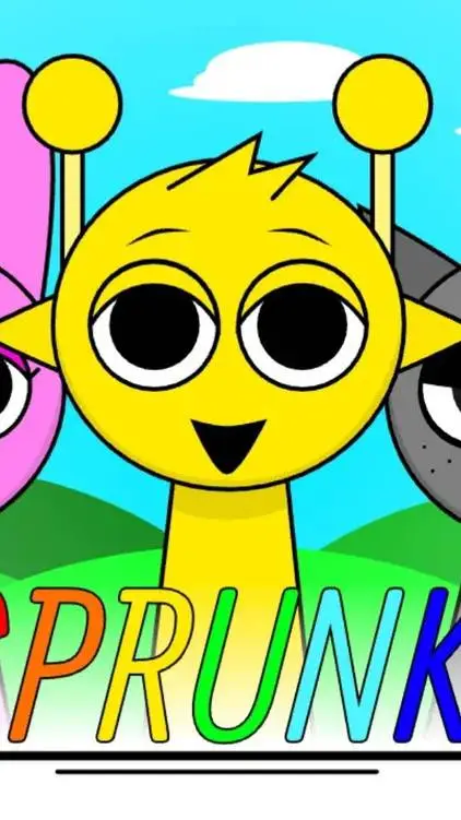 ai character: Sprunki background