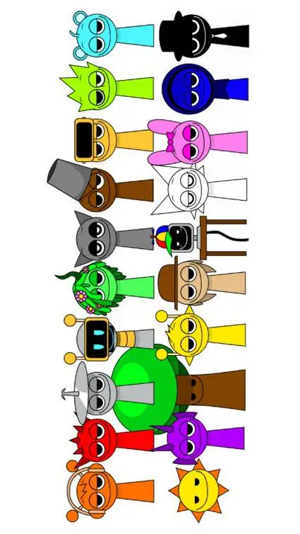 ai character: Sprunki But Smug background