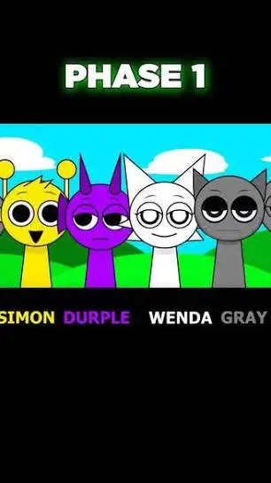 ai character: Sprunki Brothers background