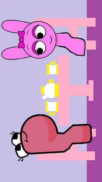 ai character: P & Pinki background