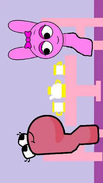 ai character: P & Pinki background