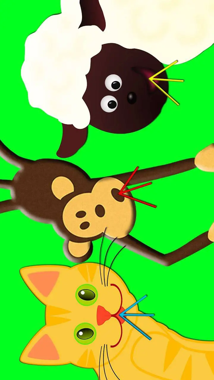 ai character: Cat and Sheep background