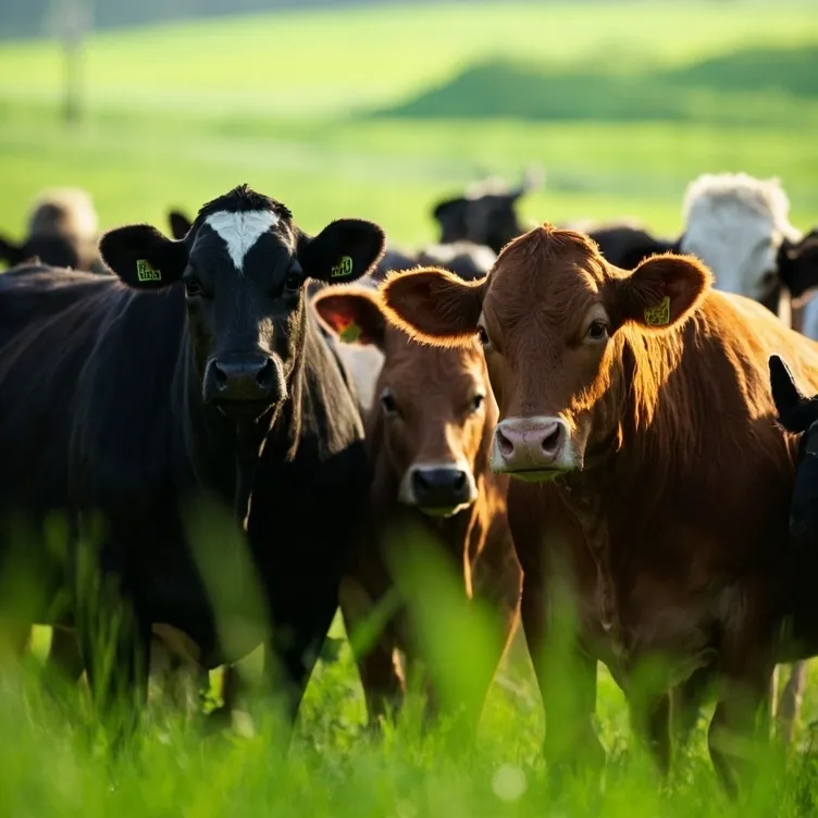 chat with ai character: The Cows!