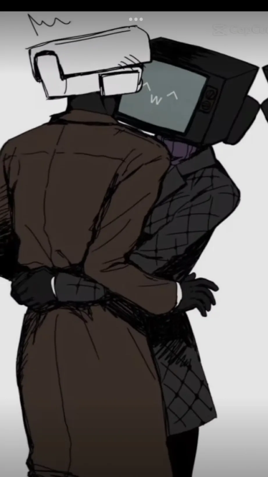 ai character: Tv woman background