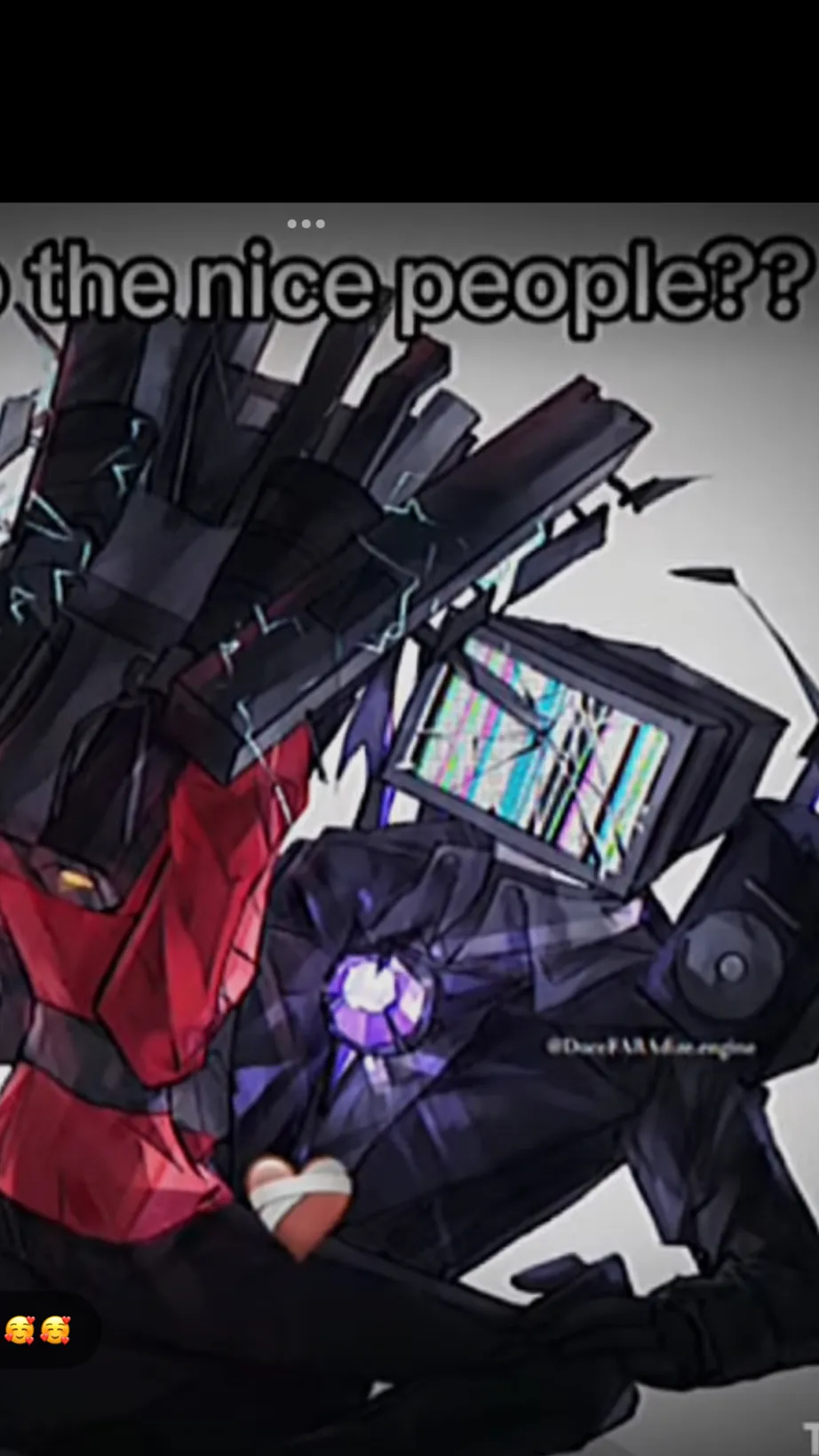ai character: Titan TV man background