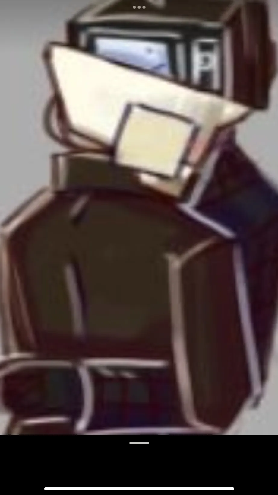 ai character: Tv woman background