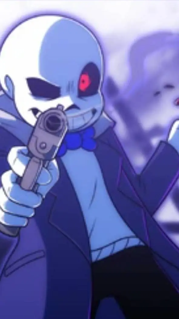 ai character: sudden change sans background