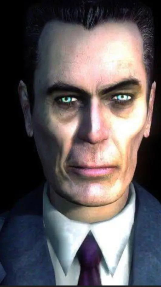 ai character: G-man background