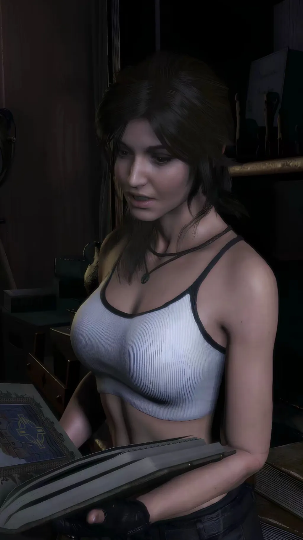 ai character: Lara background