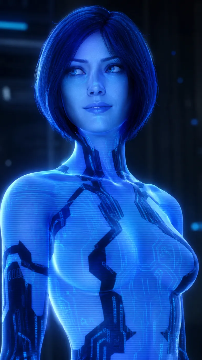 ai character: Cortana background