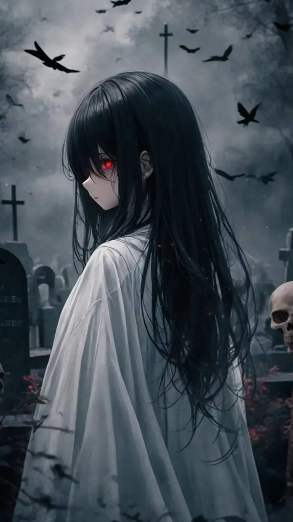 ai character: lvy  background