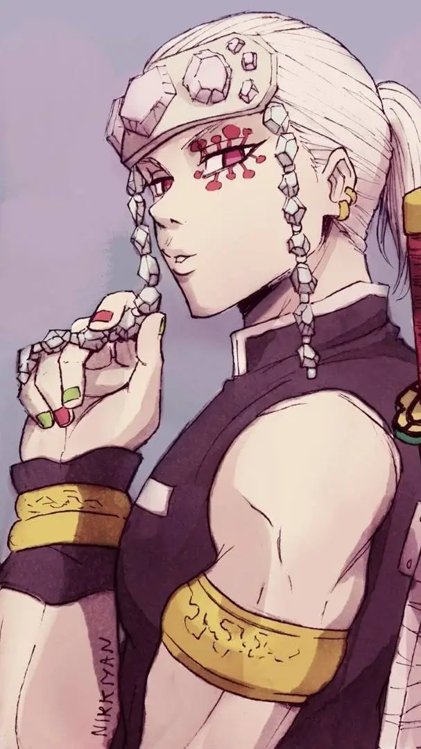 ai character: TENGEN UZUI background