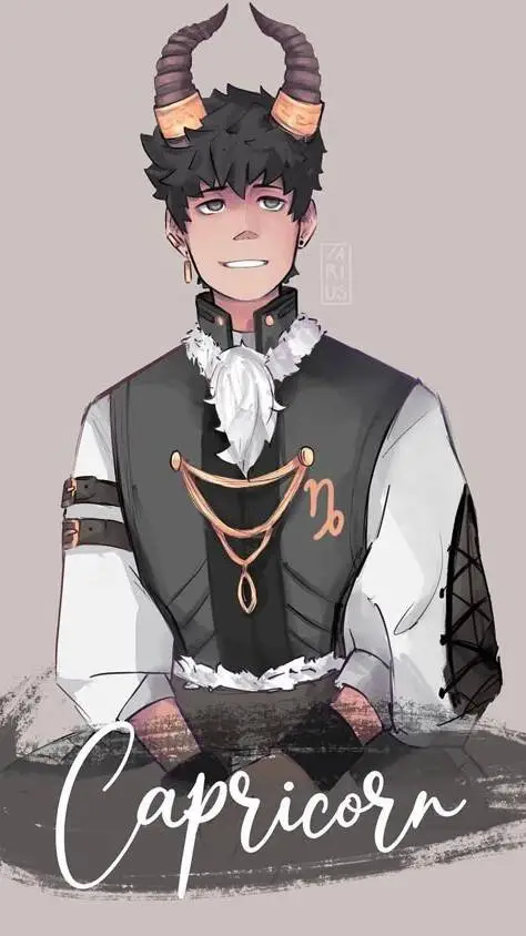 ai character: CAPRICORNIO ♑🐐 background