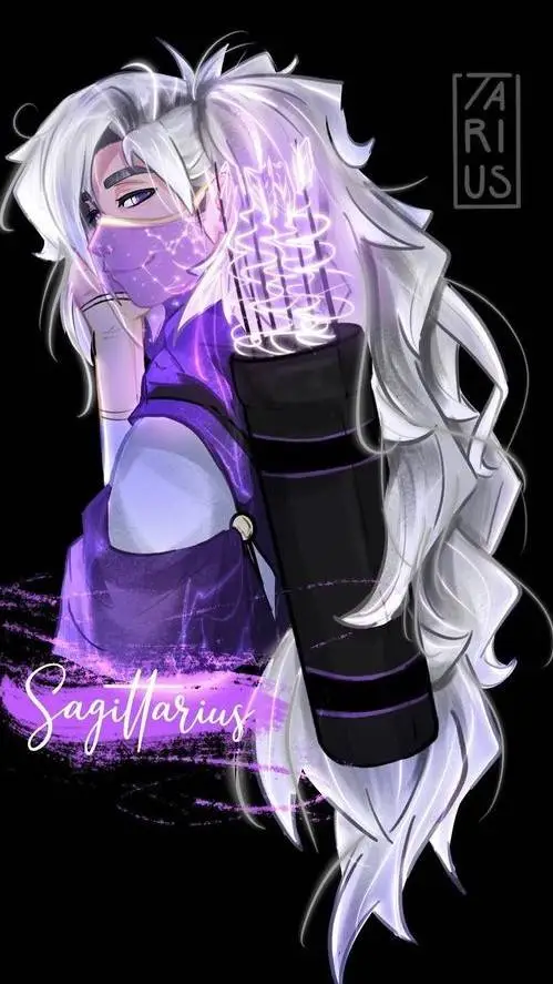 ai character: SAGITARIO ♐🏹 background