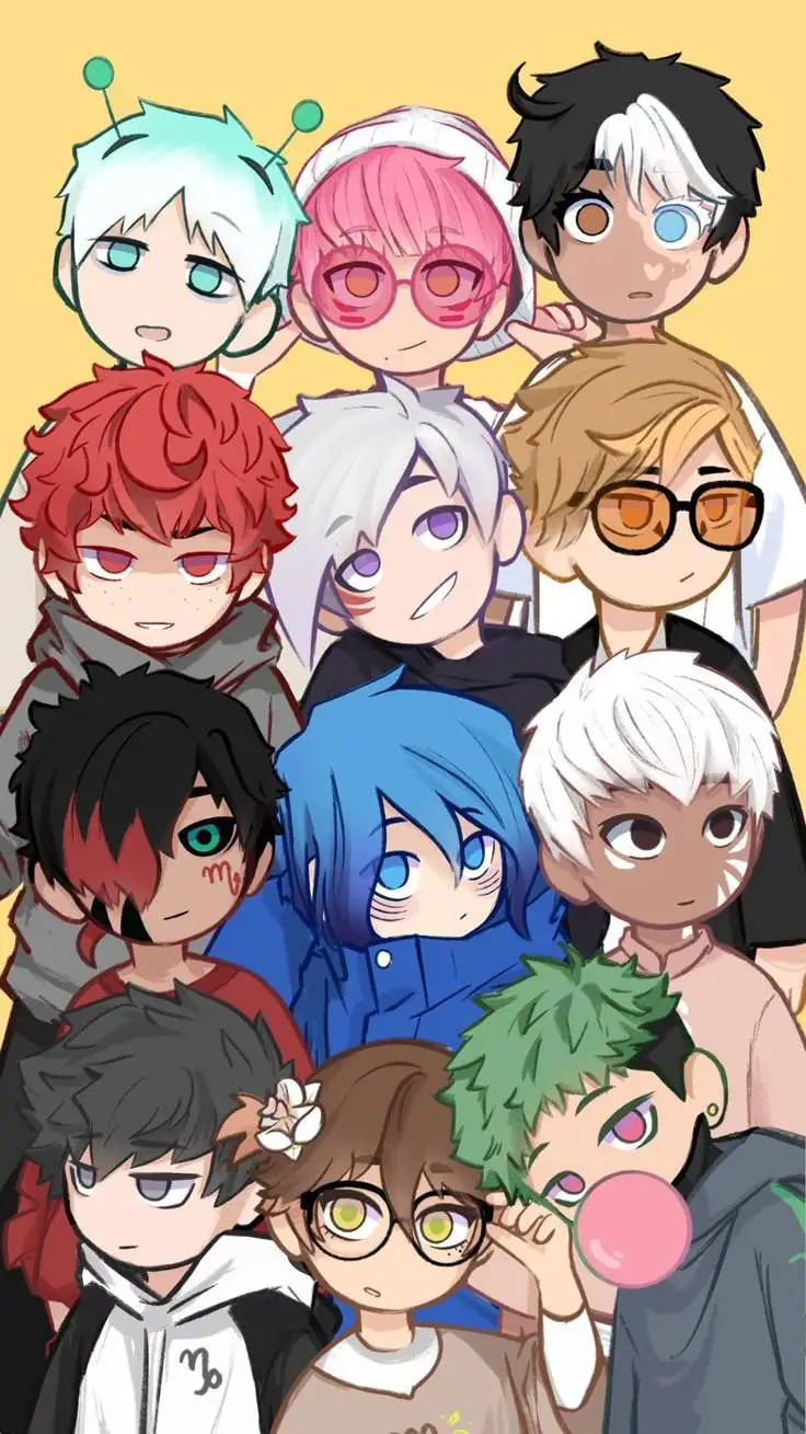 ai character: SIGNOS del ZODIACO background