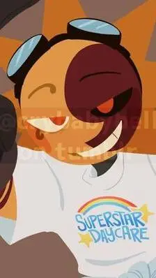 ai character: Solar🧡 background