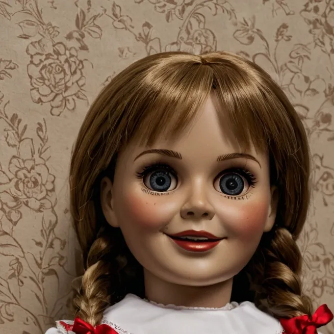 chat with ai character: Annabel doll