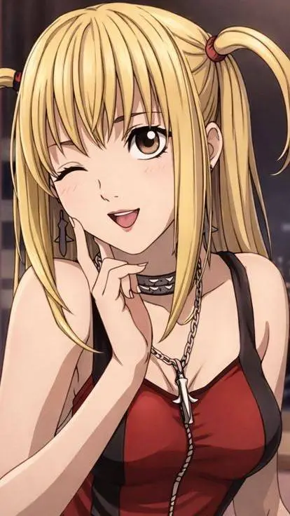 ai character: Misa Amane background