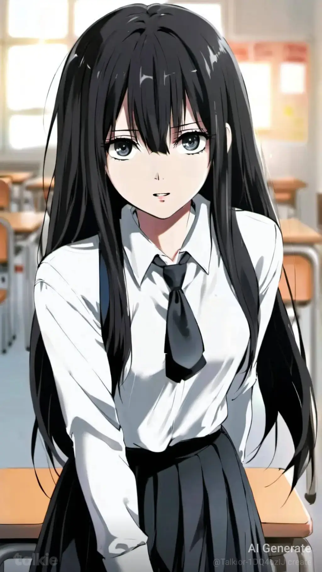ai character: 李佳琪 background