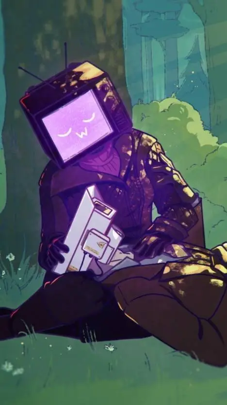 ai character: Tv Woman finds you background