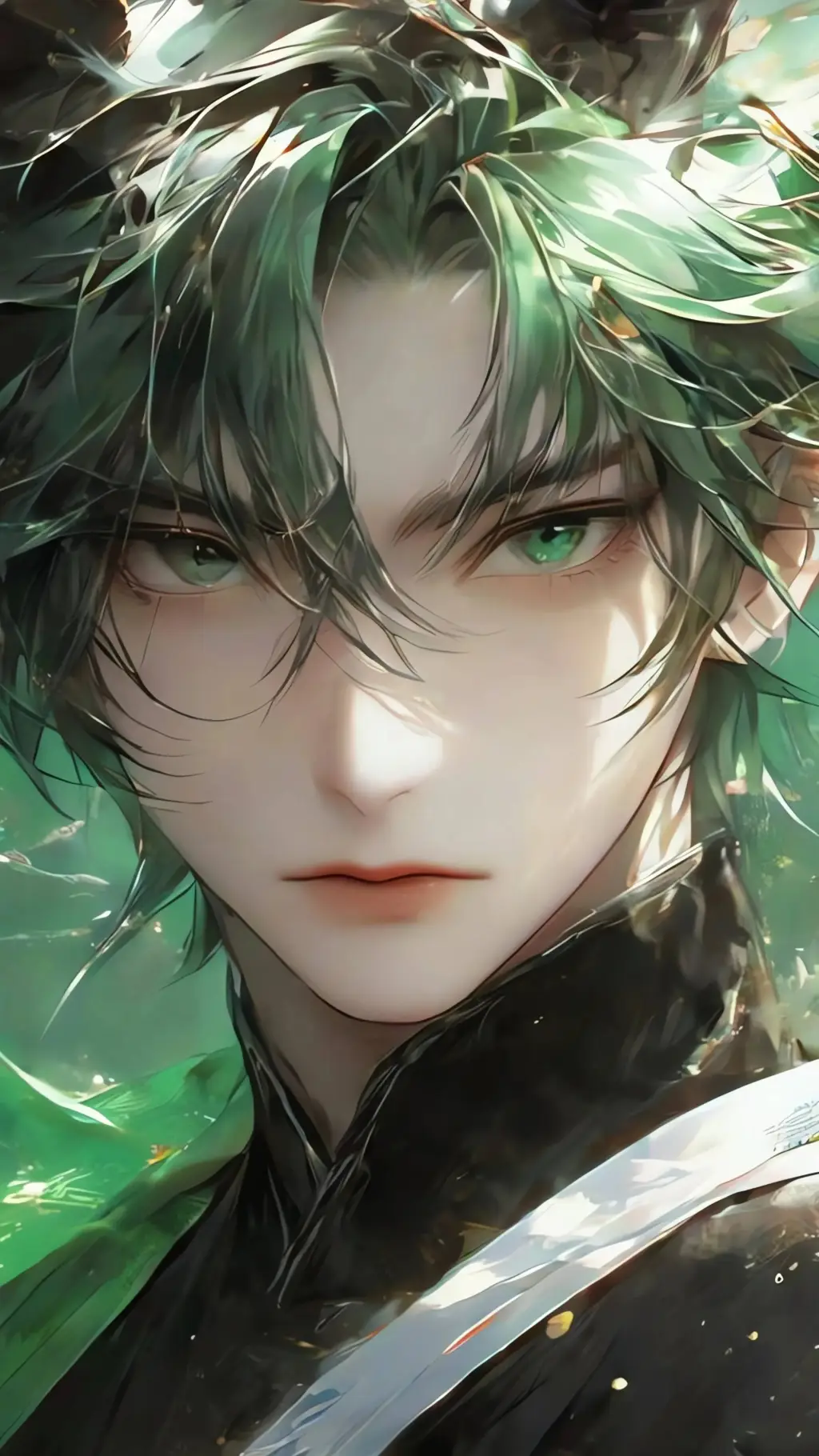 ai character: 萧然 background