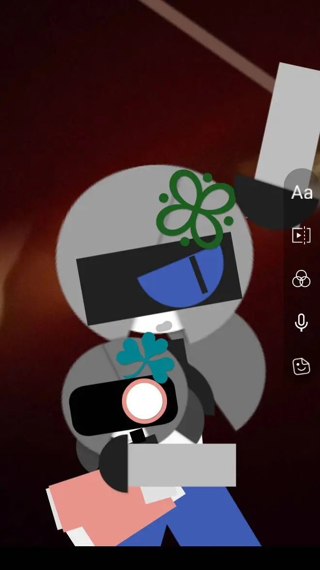 ai character: lia & kia background