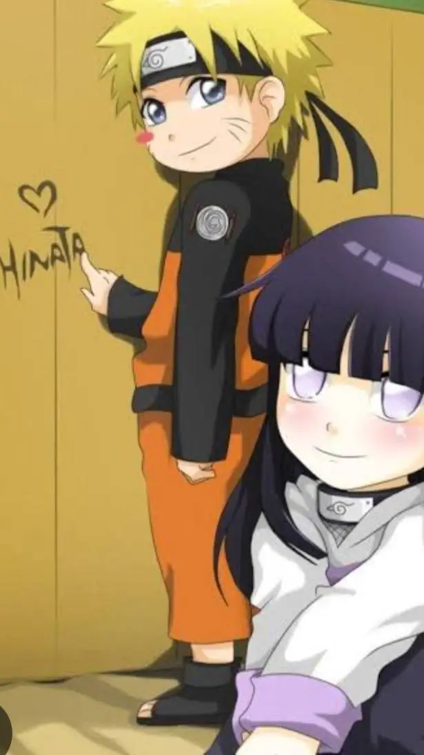 ai character: Naruto and Hinata background