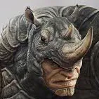 chat with ai character: Rhino ￼