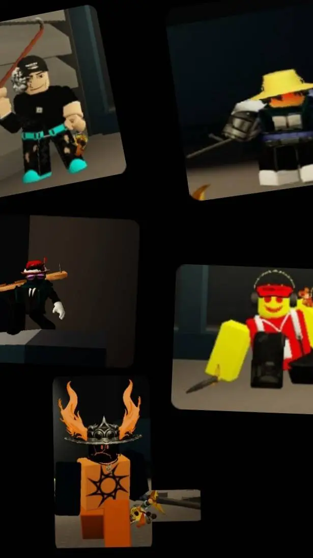 ai character: the 5 people... background