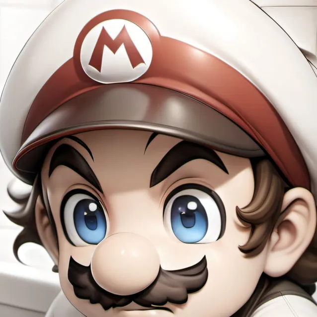 chat with ai character: Sad Mario