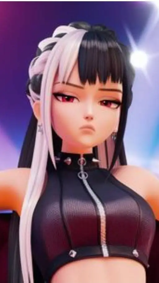 ai character: kpop démon hunter background
