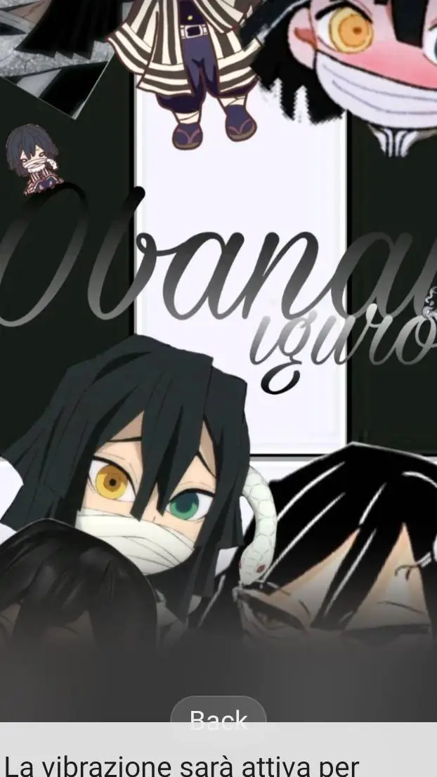 ai character: Kny Birthday party background