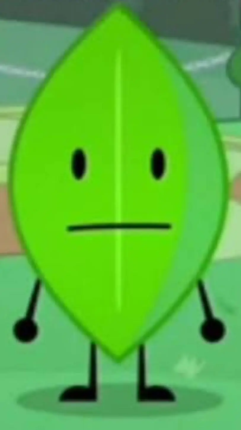 ai character: Leafy background