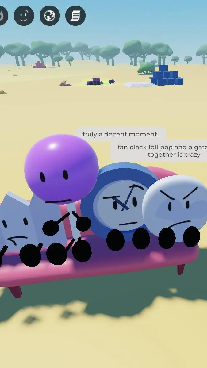 ai character: Fanny,clock,lollip background