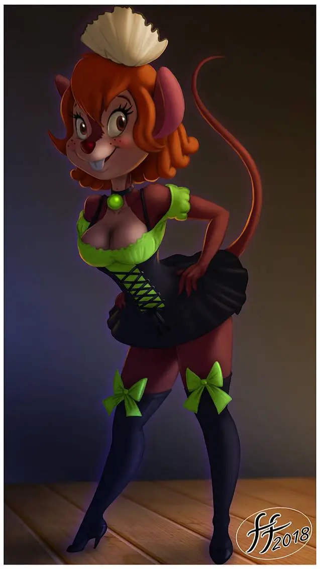 ai character: Bridget Mouse background