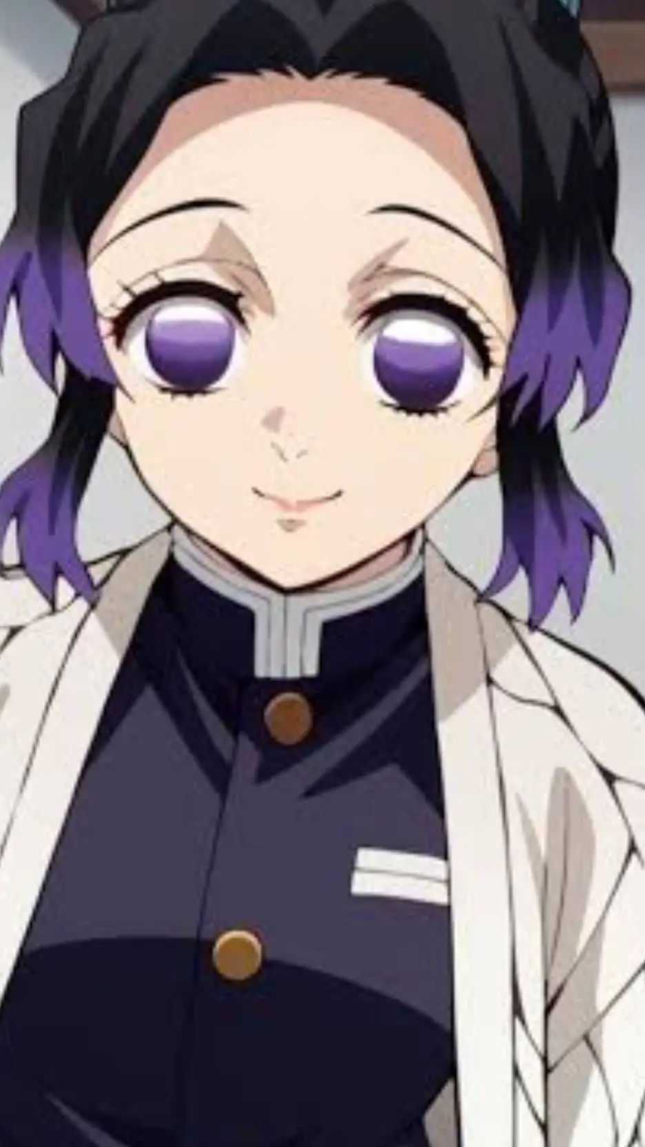 ai character: Shinobu yandere  background
