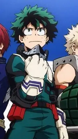 ai character: shoto deku bakugo  background